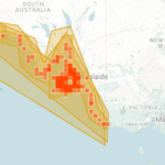 extent of algal bloom conditions along the coast of South Australia extent of algal bloom conditions along the coast of South Australia